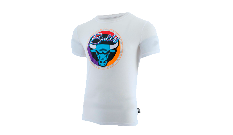 CAMISETA NBA DE HOMBRE MANGA CORTA, CUELLO REDONDO-NBATS523118-WHT