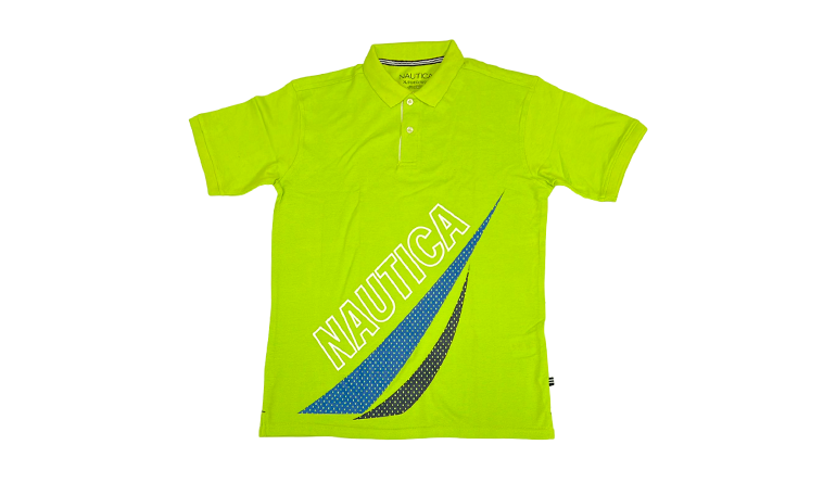 POLO CAMISERO VERDE NAUTICA - NSFFB50F-313