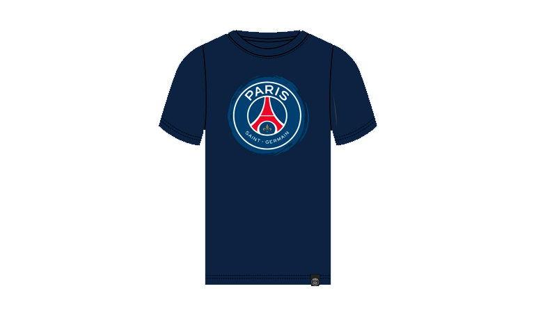 CAMISETA PARIS ST GERMAIN DE NIÑO MANGA CORTA, CUELLO REDONDO -PSGTS32203-NVY