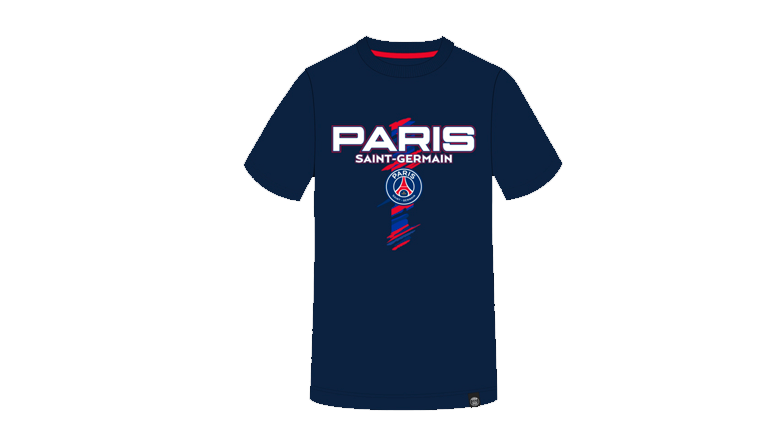 CAMISETA PARIS ST GERMAIN DE NIÑO MANGA CORTA, CUELLO REDONDO -PSGTS323103-NVY