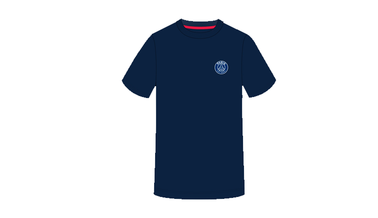 CAMISETA PARIS ST GERMAIN DE NIÑO MANGA CORTA, CUELLO REDONDO -PSGTS323112-NVY