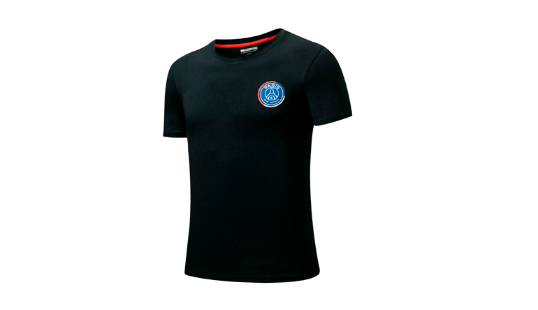 CAMISETA PARIS ST GERMAIN DE HOMBRE MANGA CORTA, CUELLO REDONDO - PSGTS523112-BLK