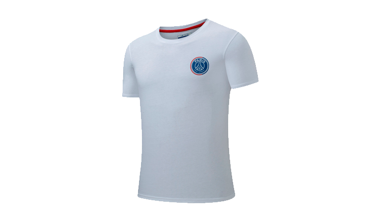 CAMISETA PARIS ST GERMAIN DE HOMBRE MANGA CORTA, CUELLO REDONDO -PSGTS523112-WHT