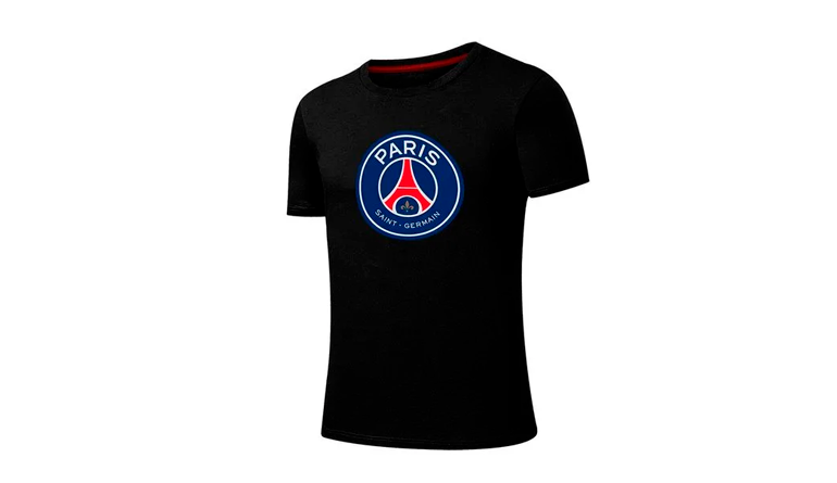 CAMISETA PARIS ST GERMAIN DE HOMBRE MANGA CORTA, CUELLO REDONDO -PSGTS523113-BLK