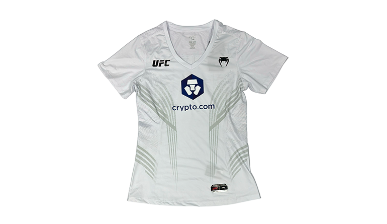 UFC VENUM AUTHENTIC FIGHT NIGHT WOMEN'S WHITE WALKOUT JERSEY - UFCGLZ001103