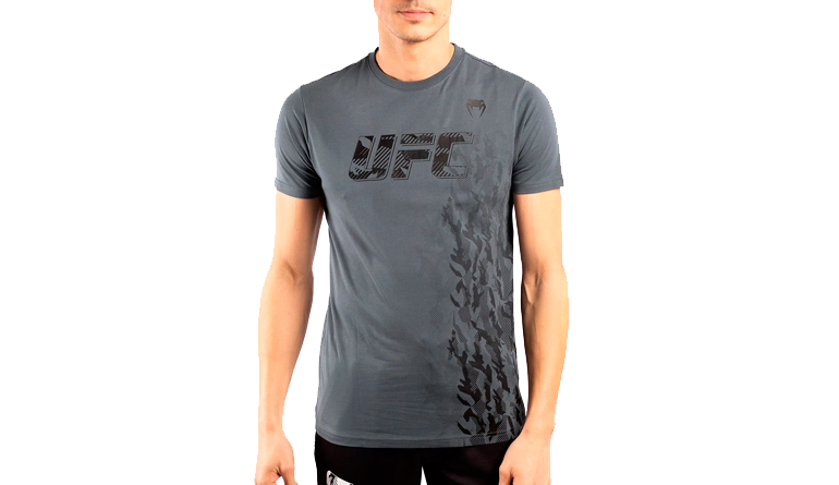 UFC VENUM AUTHENTIC FIGHT WEEK MEN'S GREY SHORT SLEEVES T- SHIRT - VNMUFC-00052-010